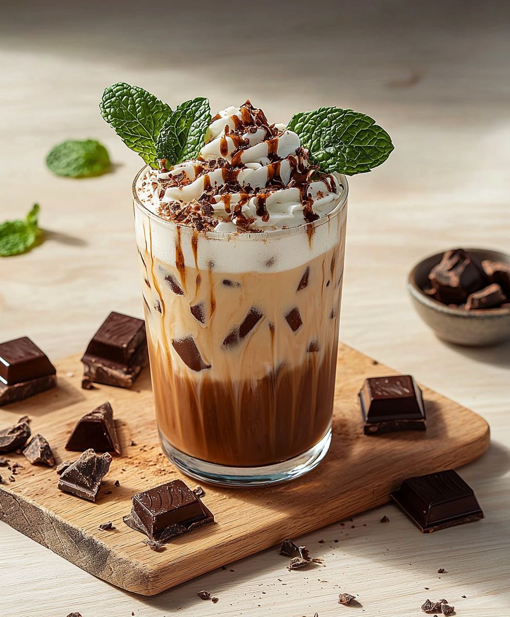 Keto Mint Chocolate Coffee
