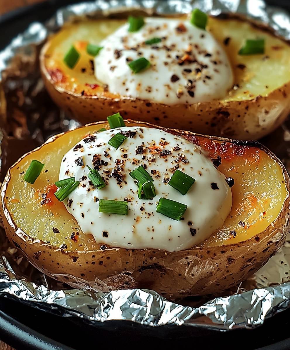Baked Potatoes in Foil