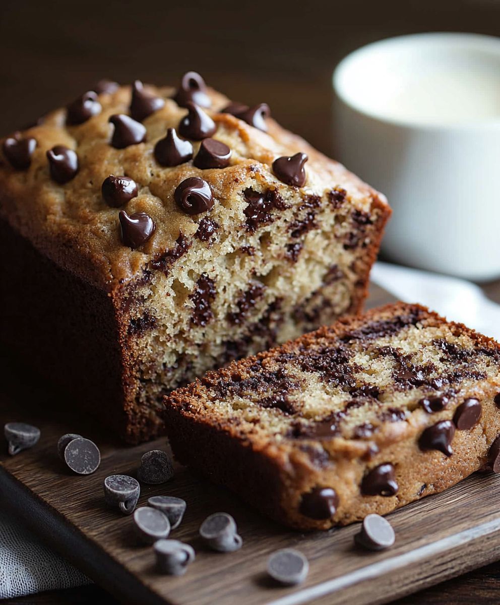 Banana Chocolate Chip Bread