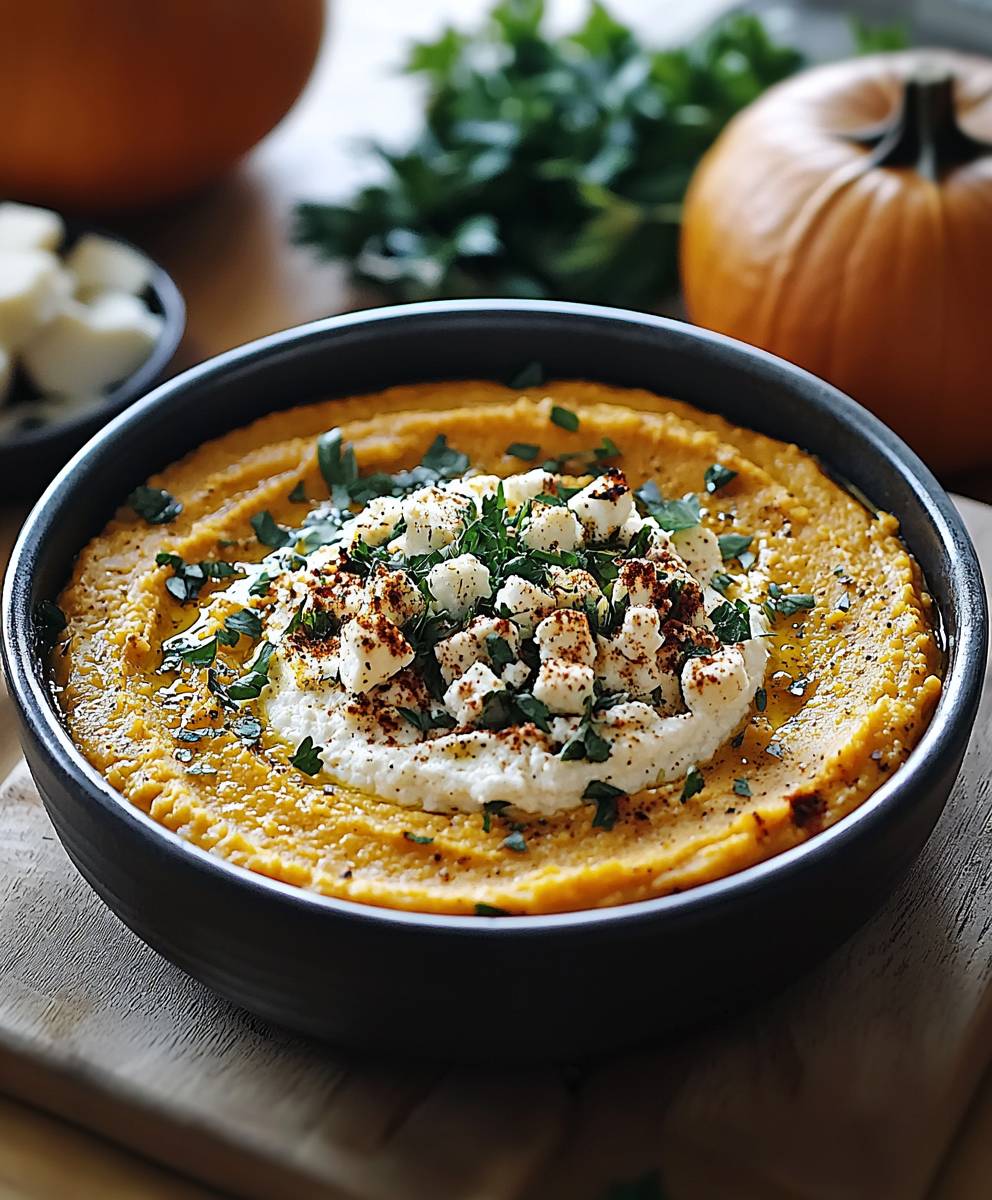 Pumpkin Whipped Feta