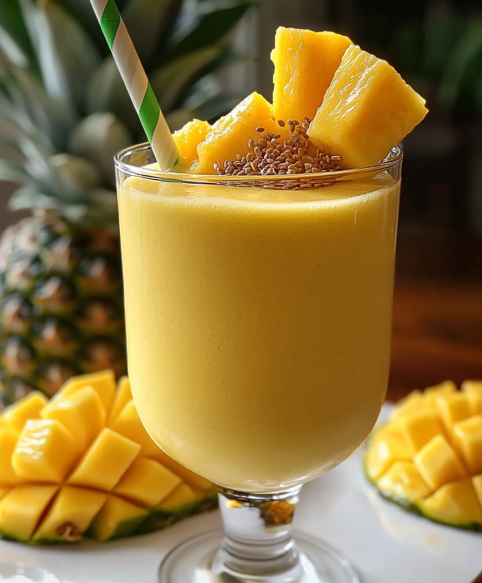 Pineapple Mango Smoothie