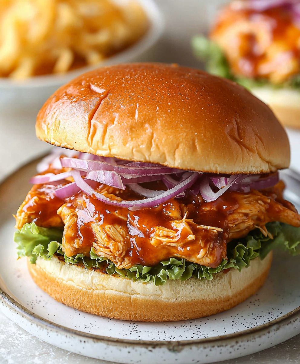 BBQ Chicken Sandwiches