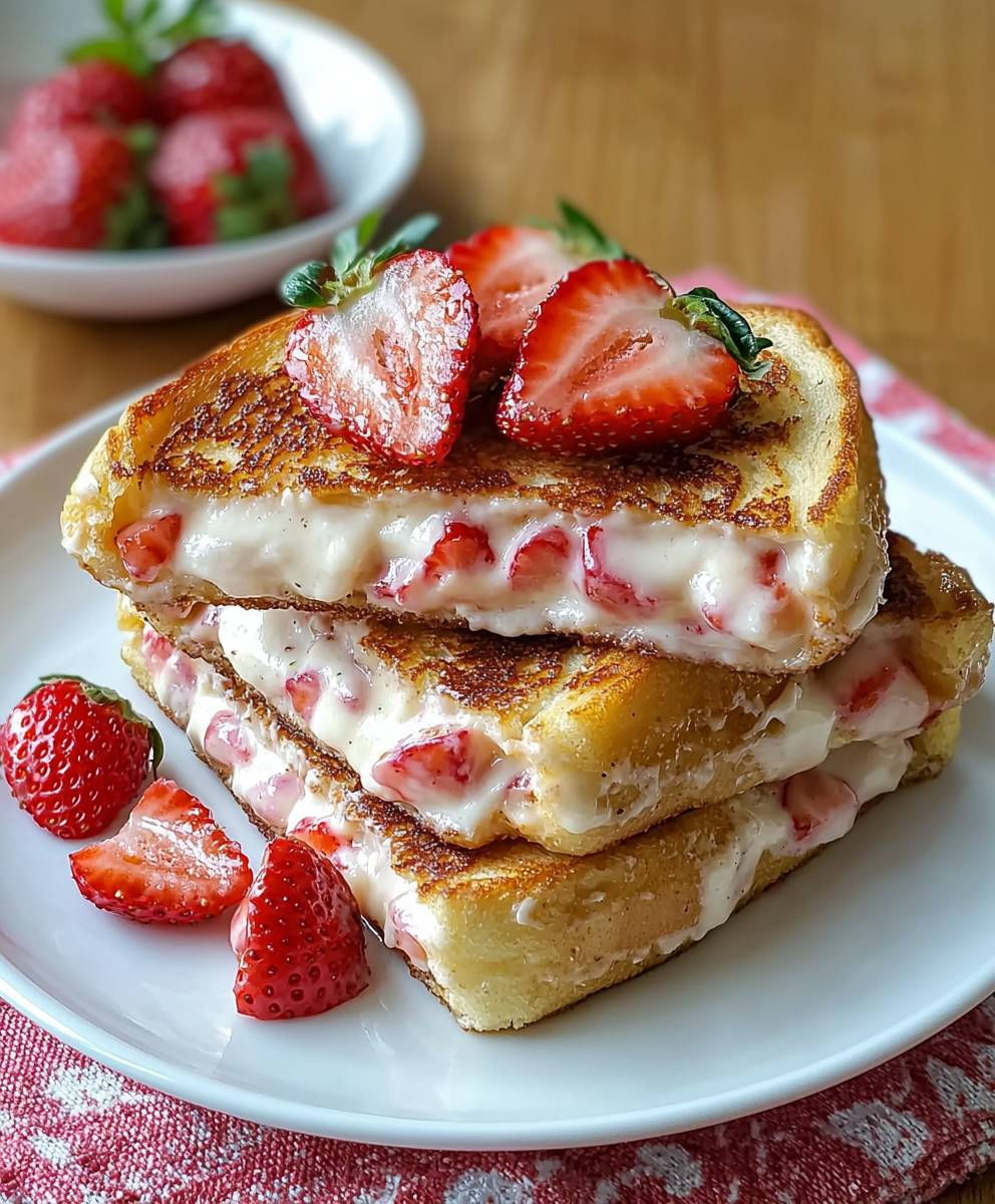 Strawberry Cheesecake French Toast