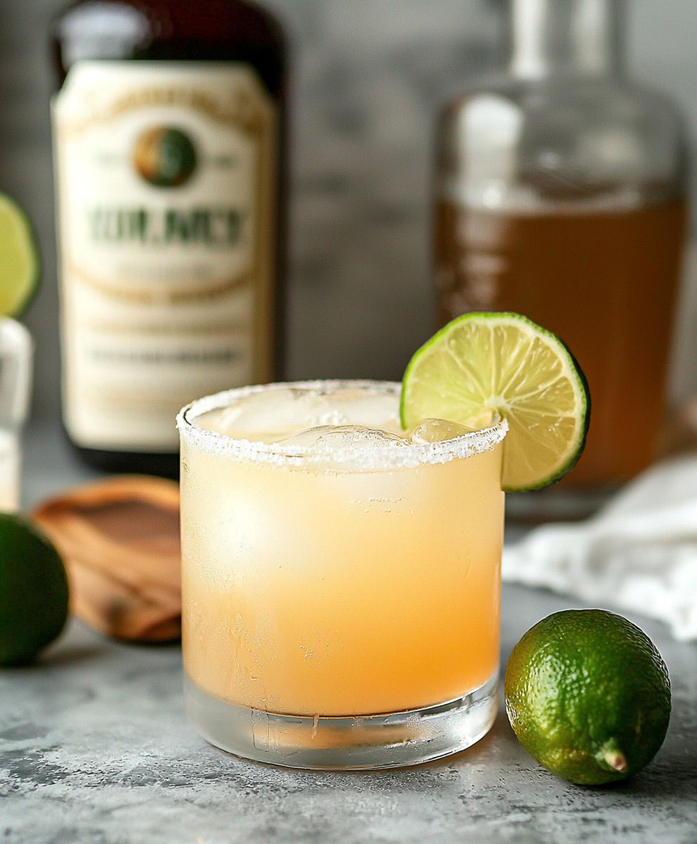 Yuzu Margarita Cocktail