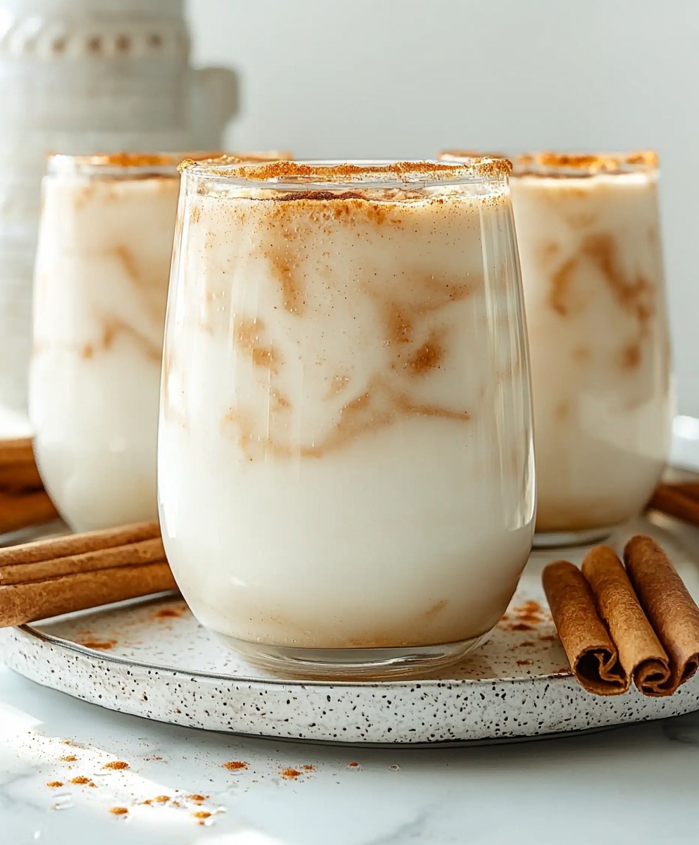 Creamy Horchata Drink
