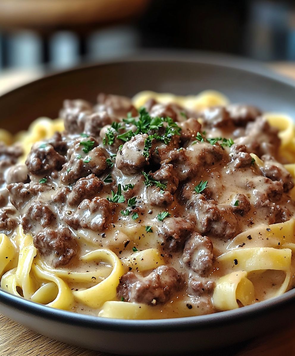 Beef Stroganoff