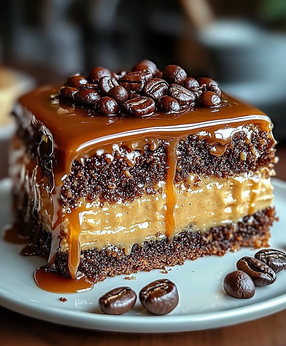 Coffee Caramel Cake