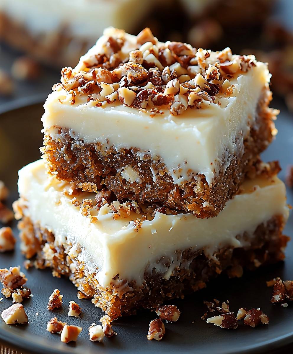 Carrot Cake Bars Frosting