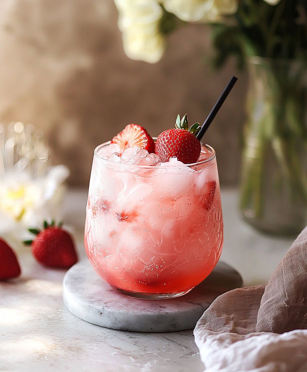 Strawberry Soju Cocktail