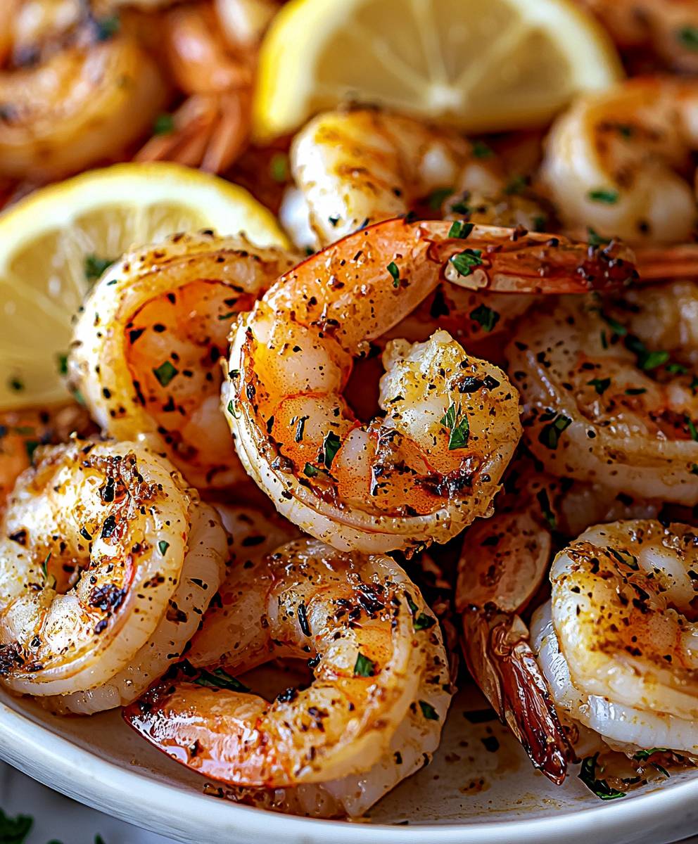 Lemon Garlic Shrimp