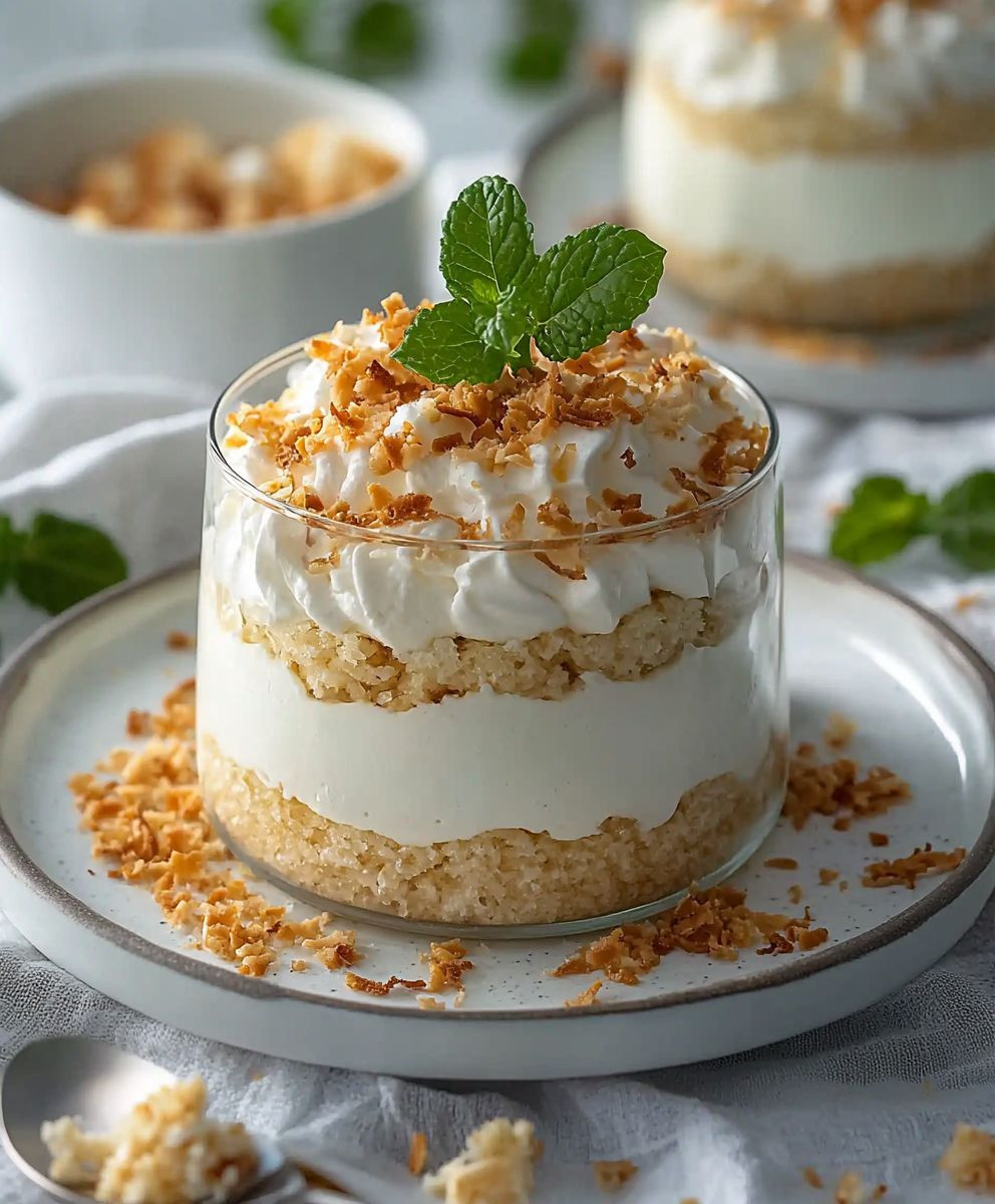 Coconut Cream Lush Dessert