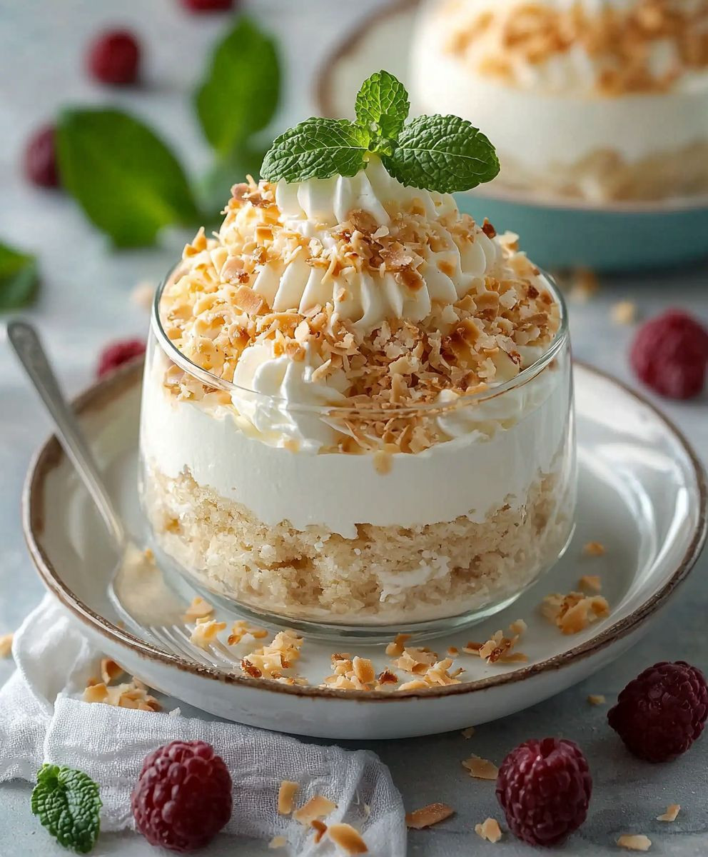 Coconut Cream Lush Dessert