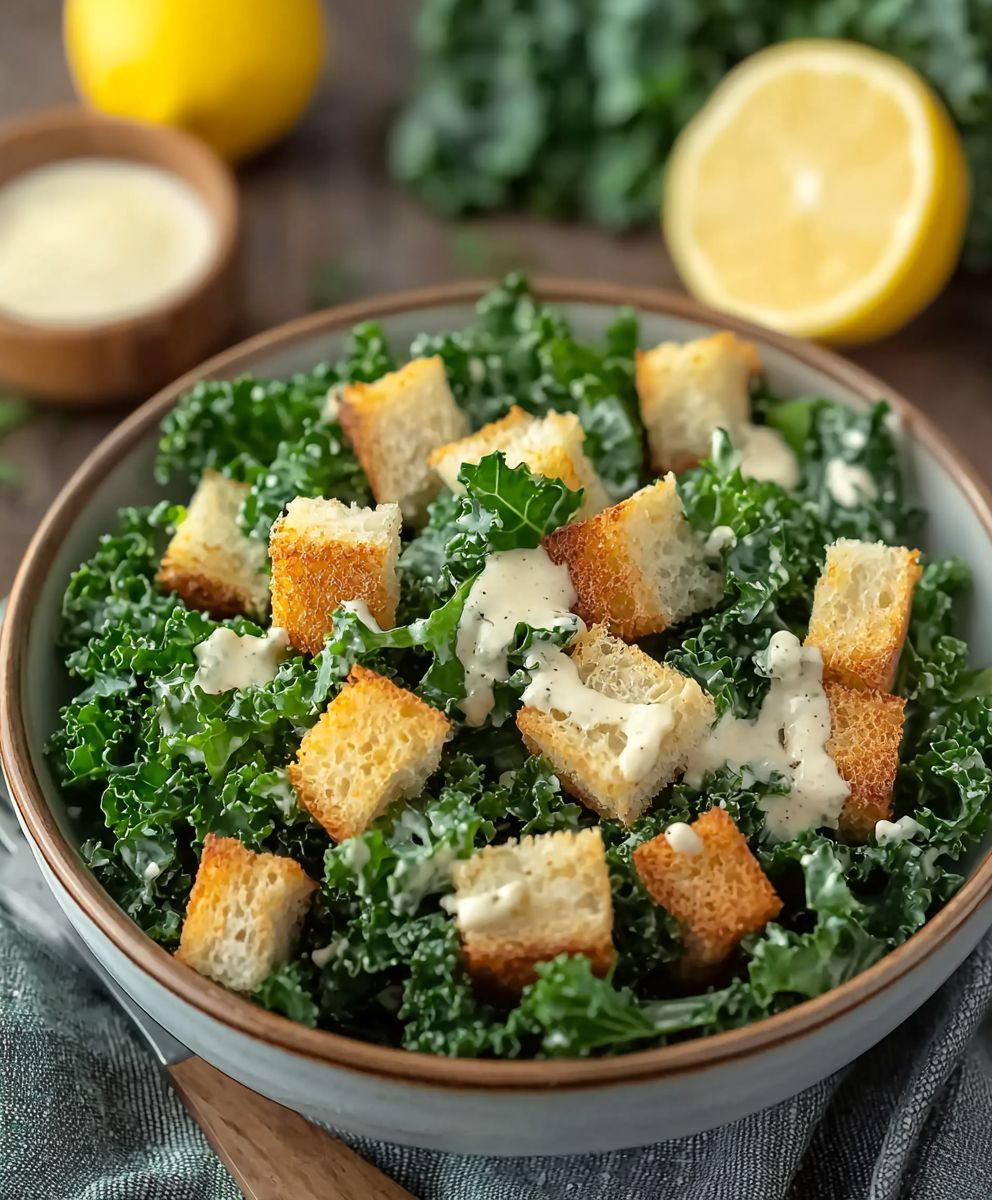 Kale Caesar Salad