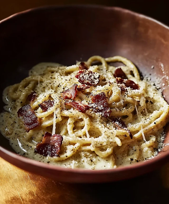 Bacon Cacio e Pepe