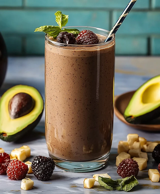 Chocolate Avocado Smoothie