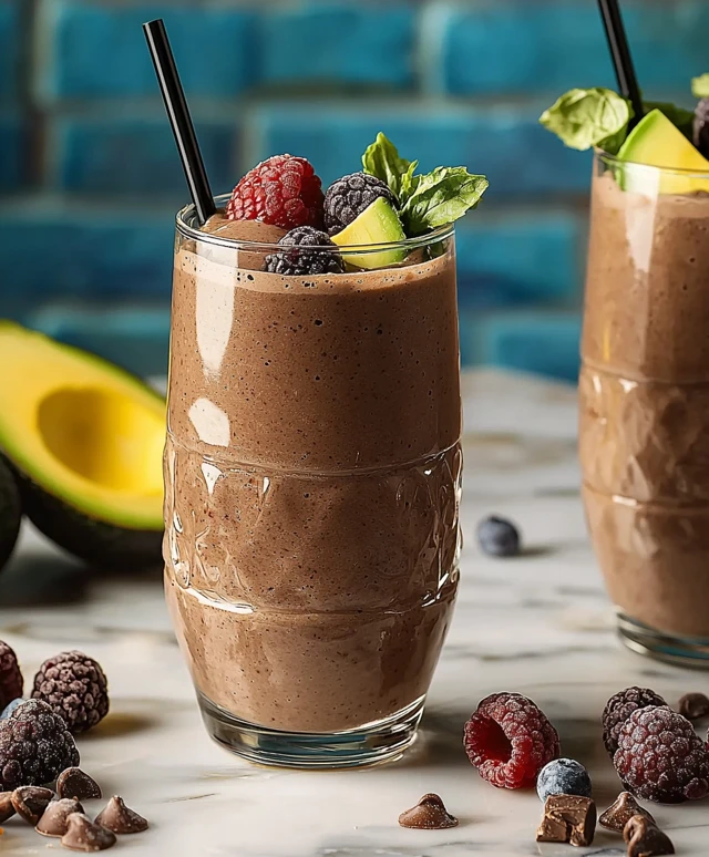 Chocolate Avocado Smoothie