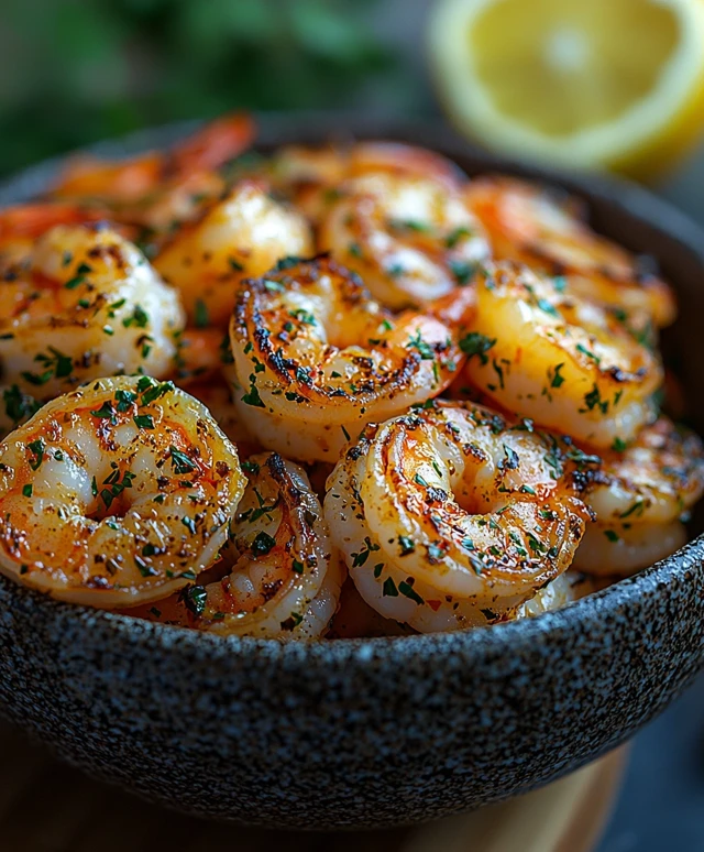Shrimp Scampi Dish