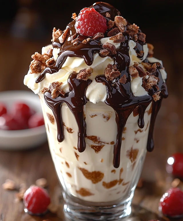 Hot Fudge Sundae Dessert