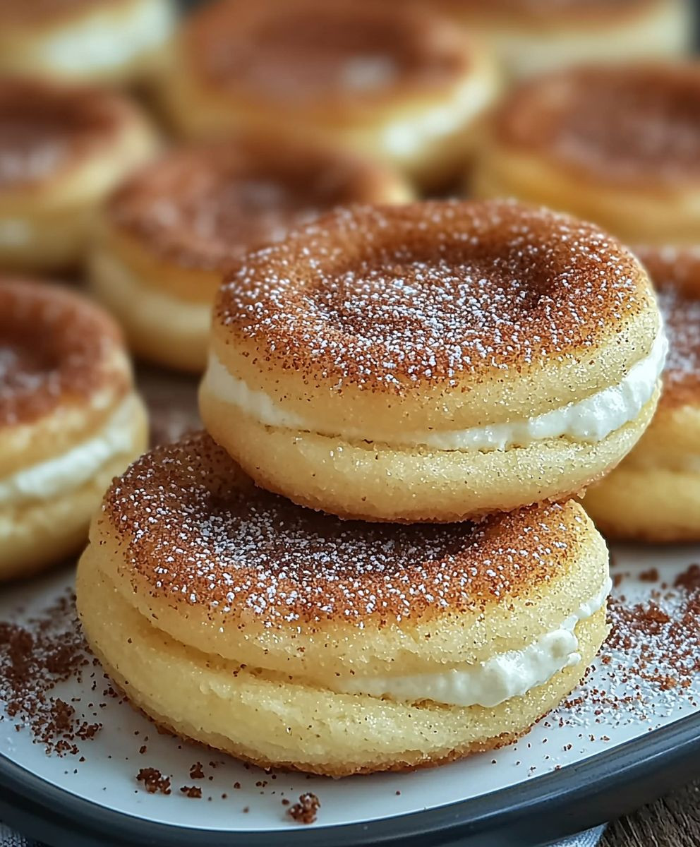 Churro Cheesecake Cookies
