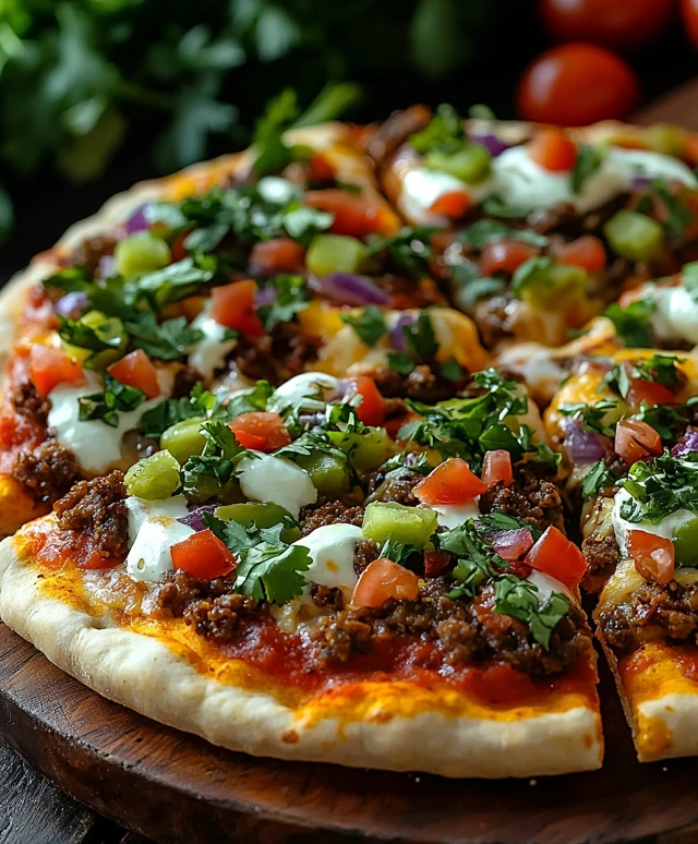 Taco Pizza