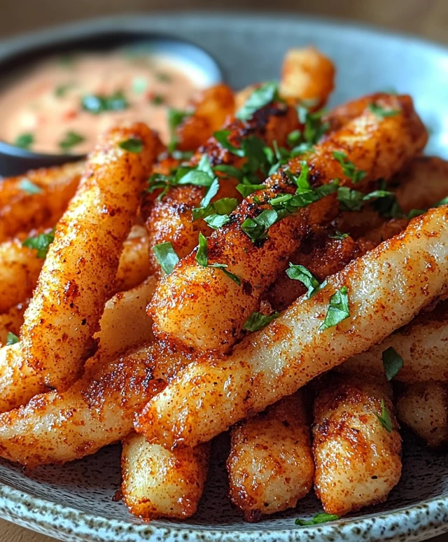 Fiery Chicken Fries