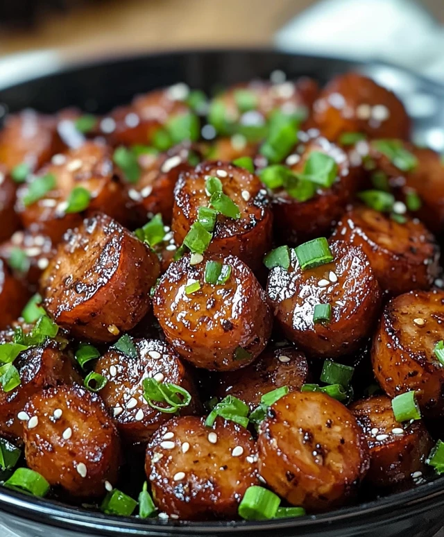 Crock Pot Kielbasa Bites