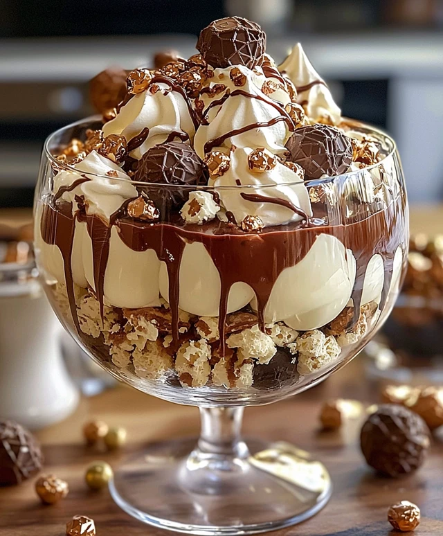 Ferrero Rocher Trifle Delight