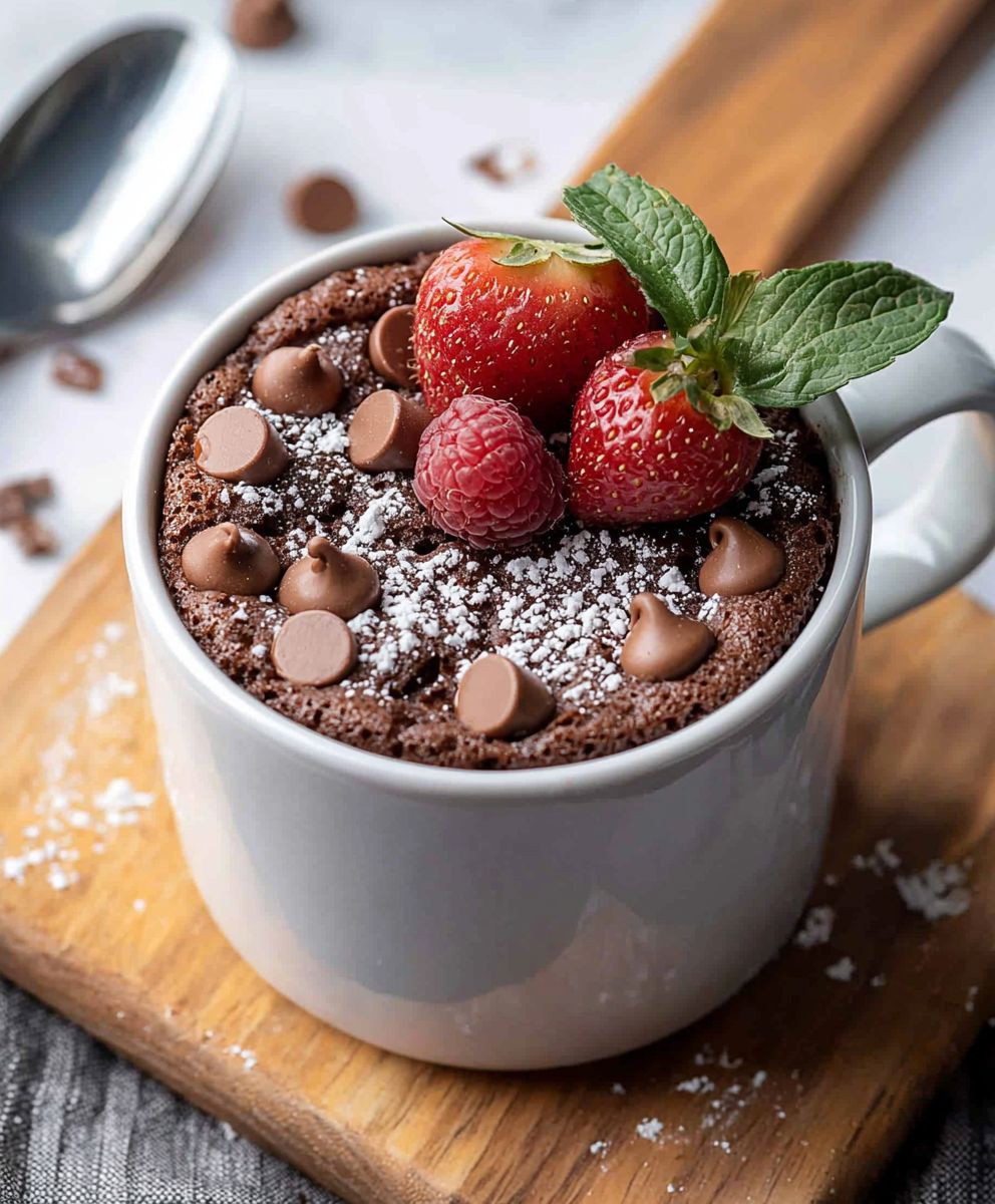 Chocolate Mug Cake Dessert