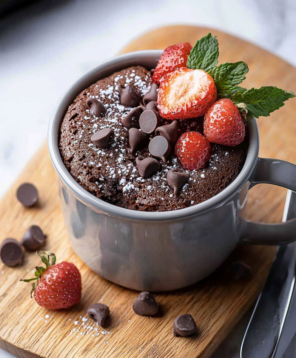 Chocolate Mug Cake Dessert