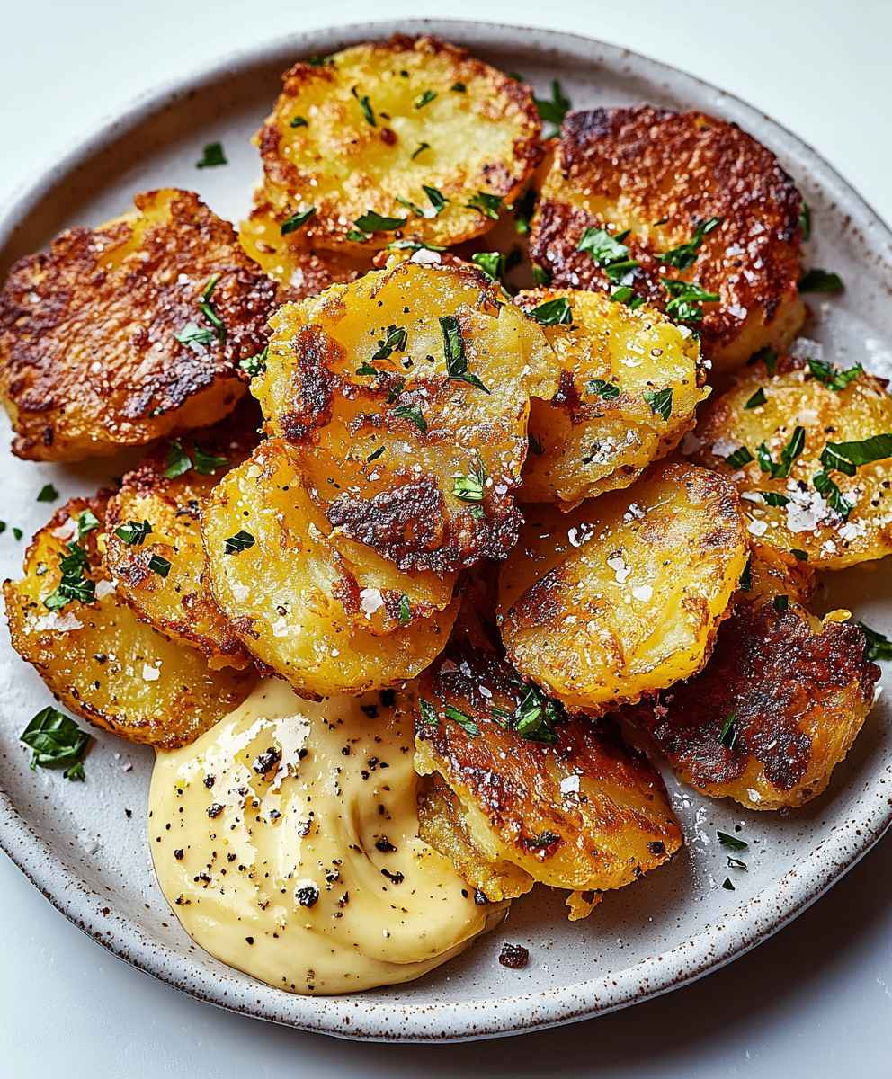 Crispy Smashed Potatoes