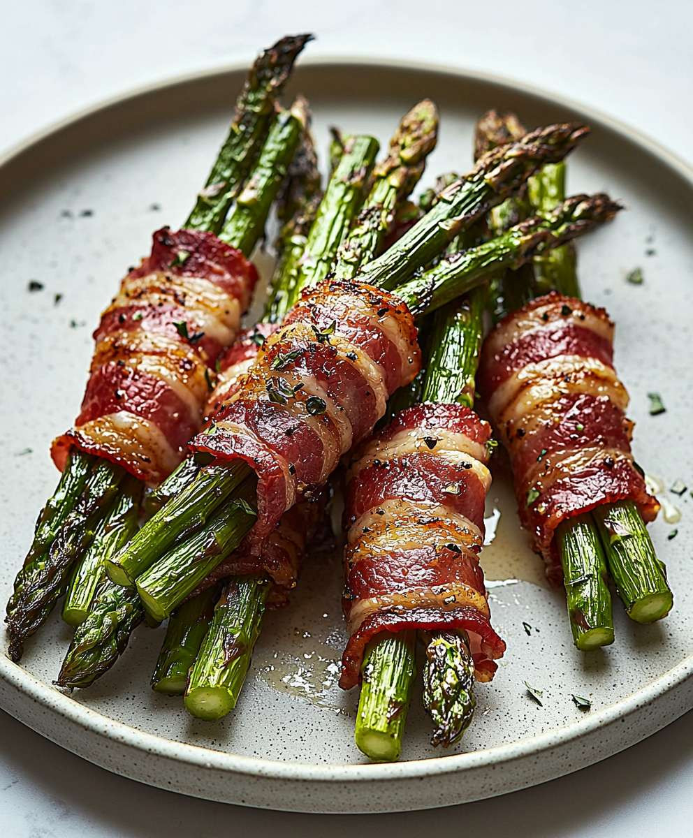 Bacon Wrapped Asparagus Dish