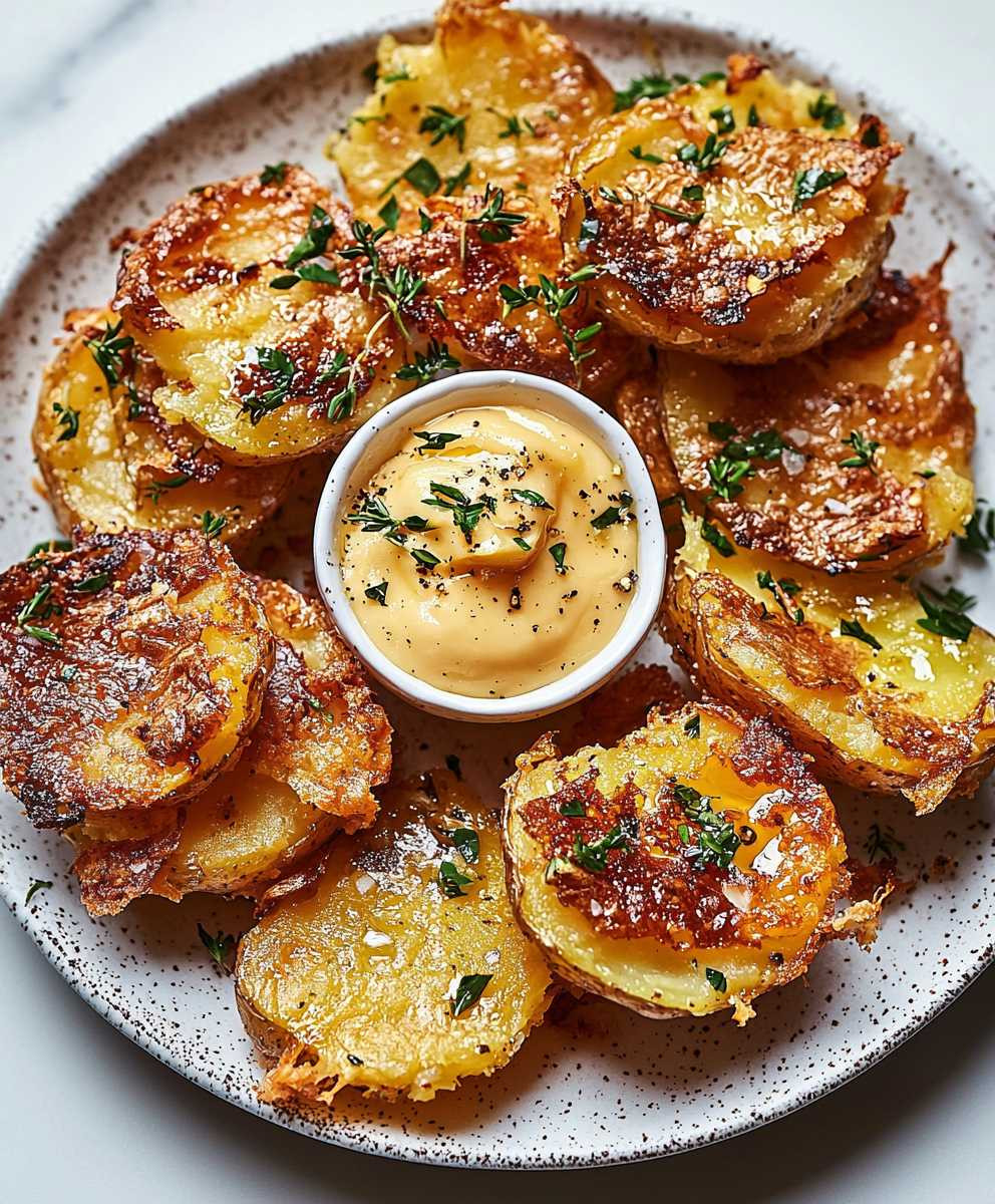 Crispy Smashed Potatoes