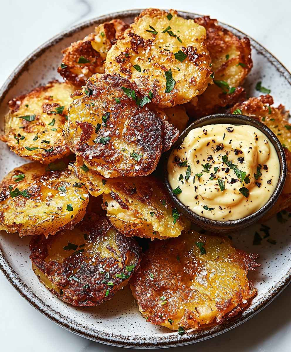 Crispy Smashed Potatoes