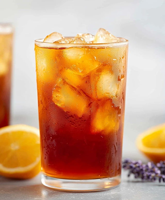 Iced Lavender Black Tea