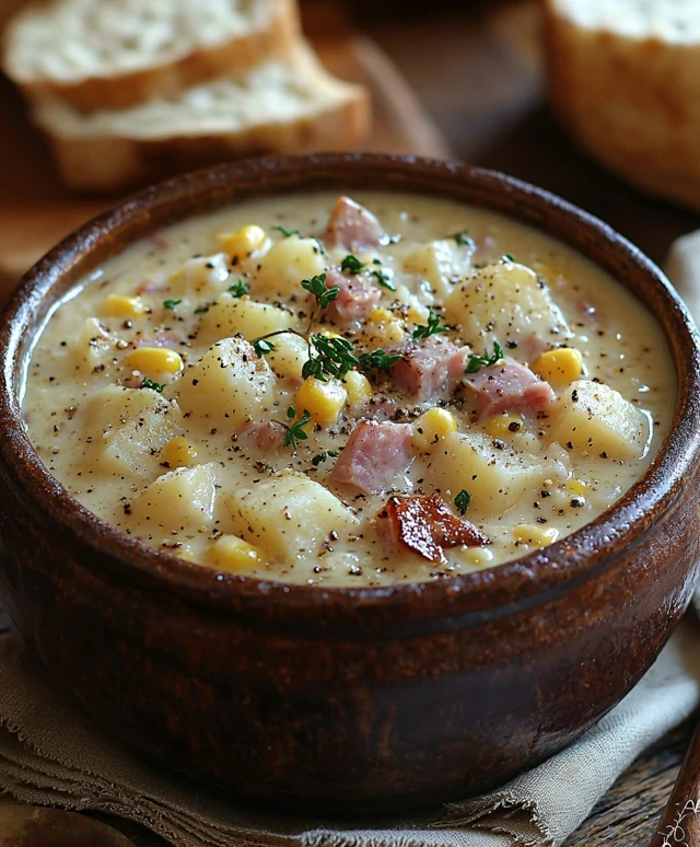 Creamy Ham Potato Chowder