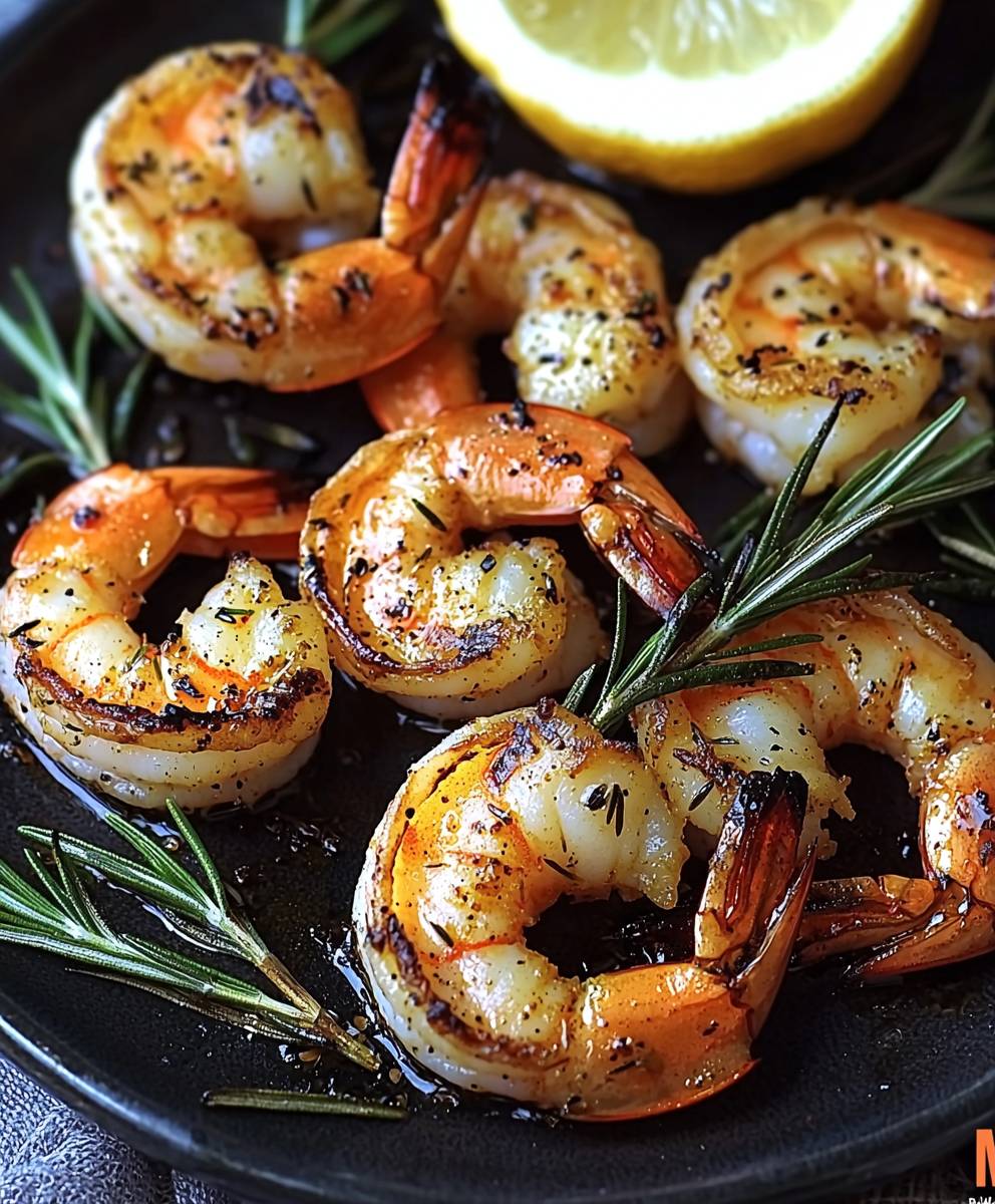 Grilled Rosemary Shrimp