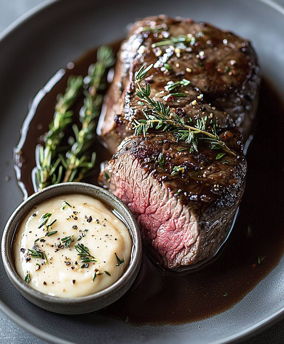 Beef tenderloin sauce