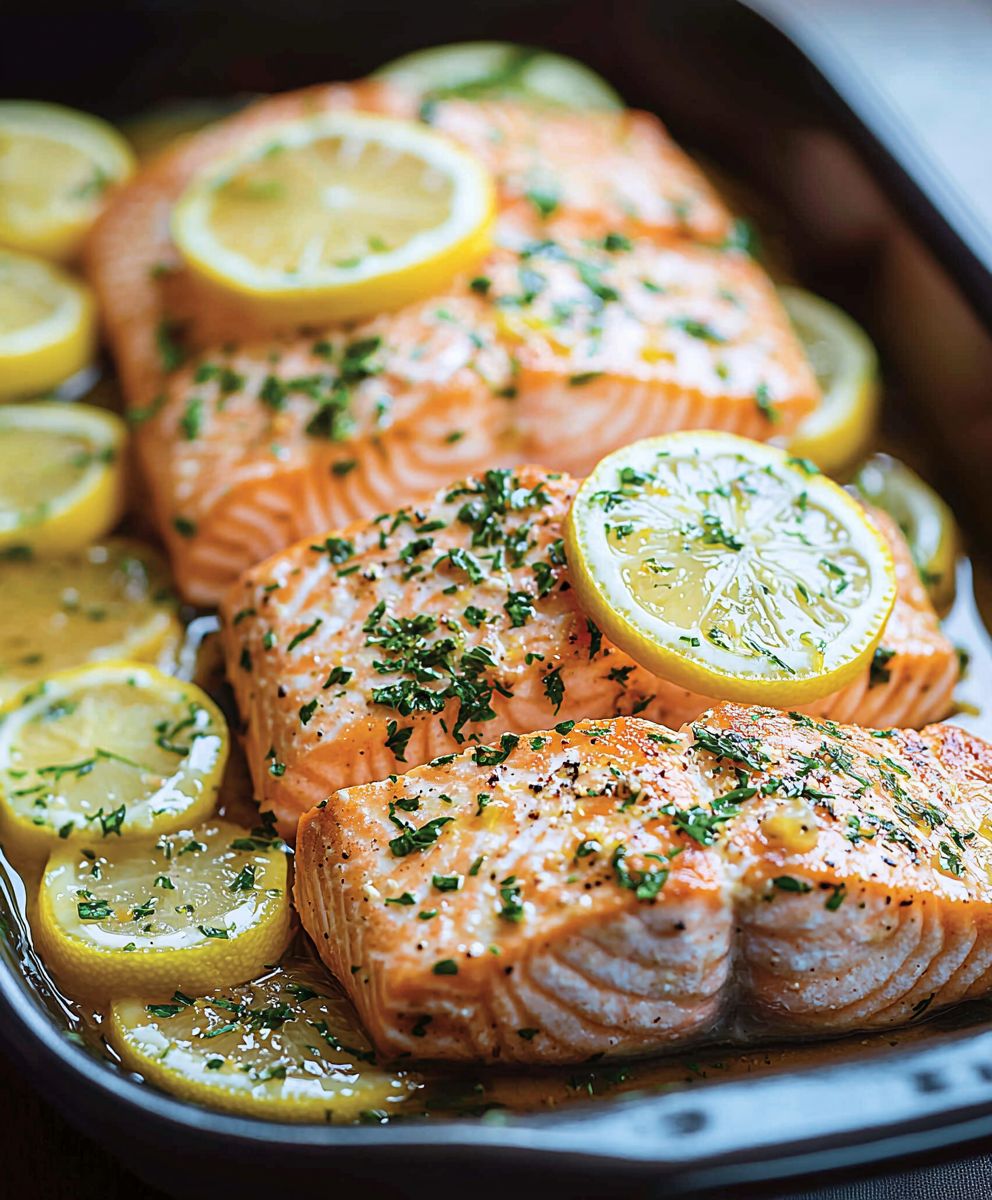 Lemon Baked Salmon