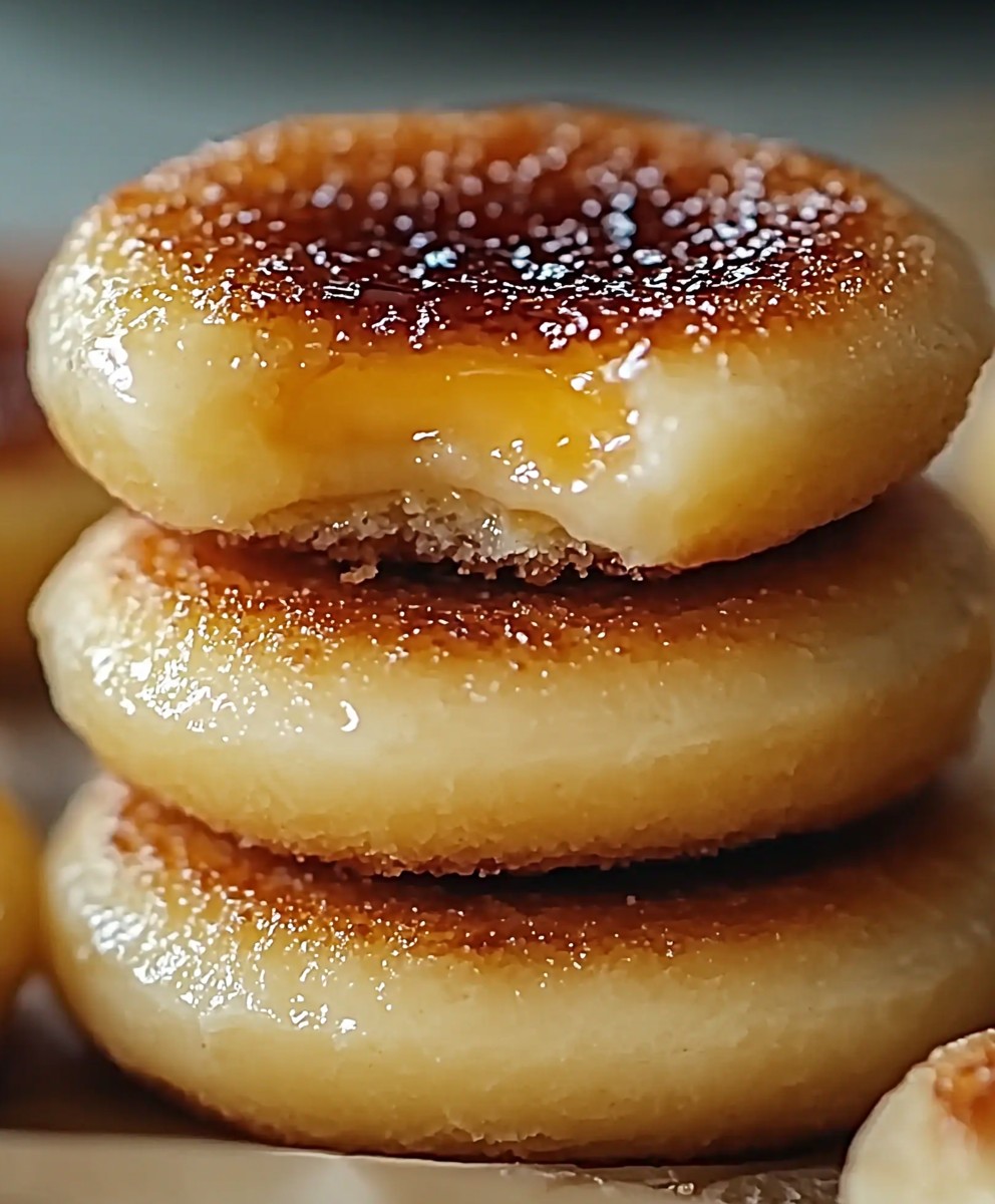 Lemon Curd Creme Brulee Cookies