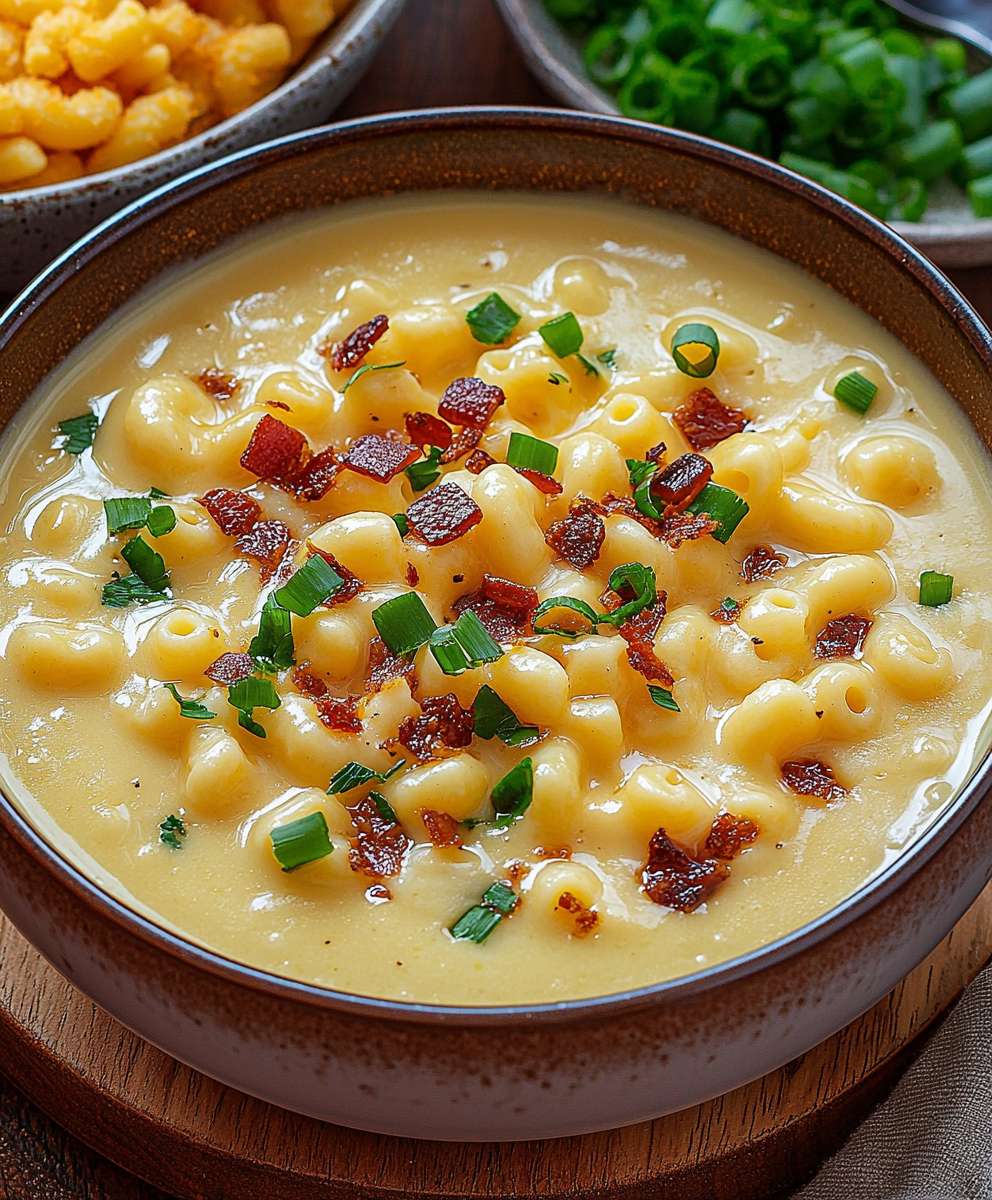 Mac and Cheese Soup