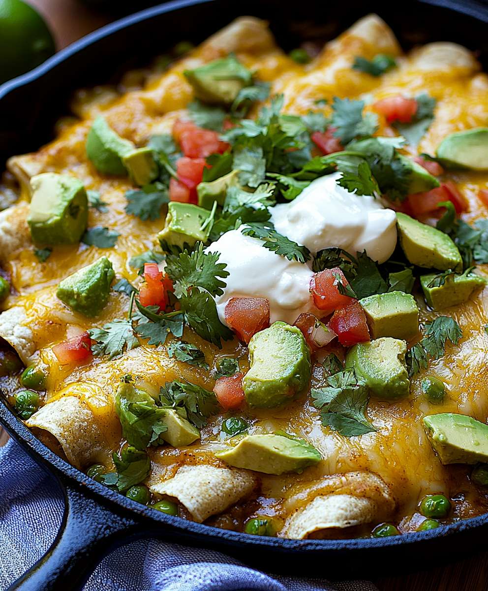 Chicken Enchilada Skillet