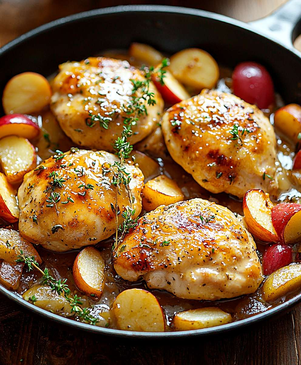 Apple Chicken Skillet