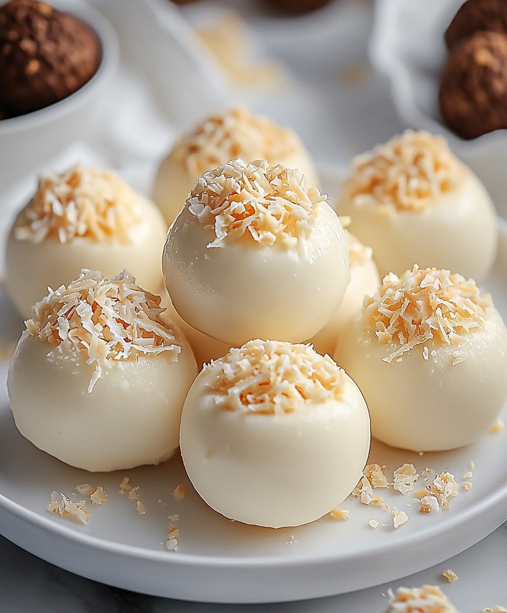 Pina Colada Truffles