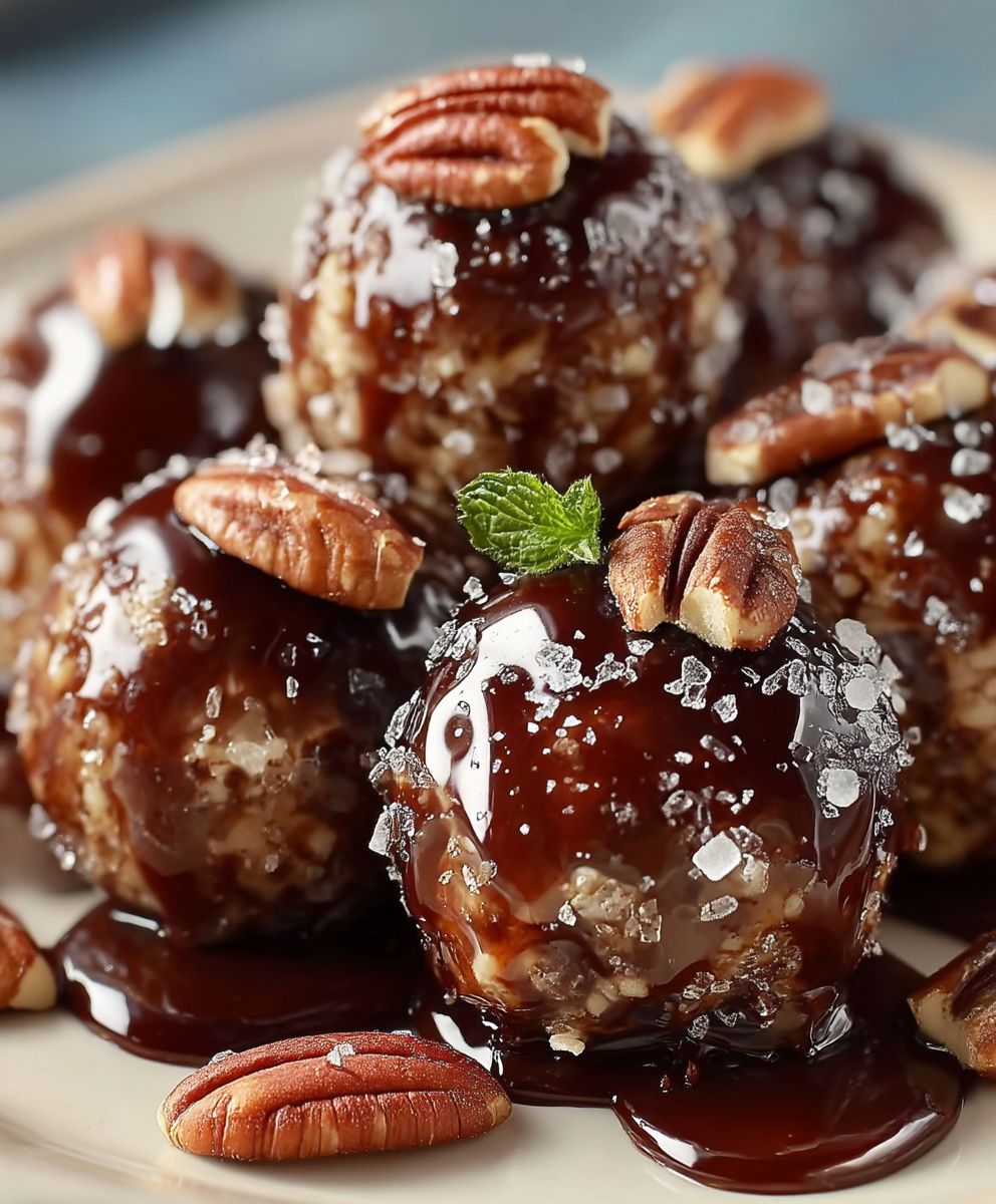 Pecan cake balls