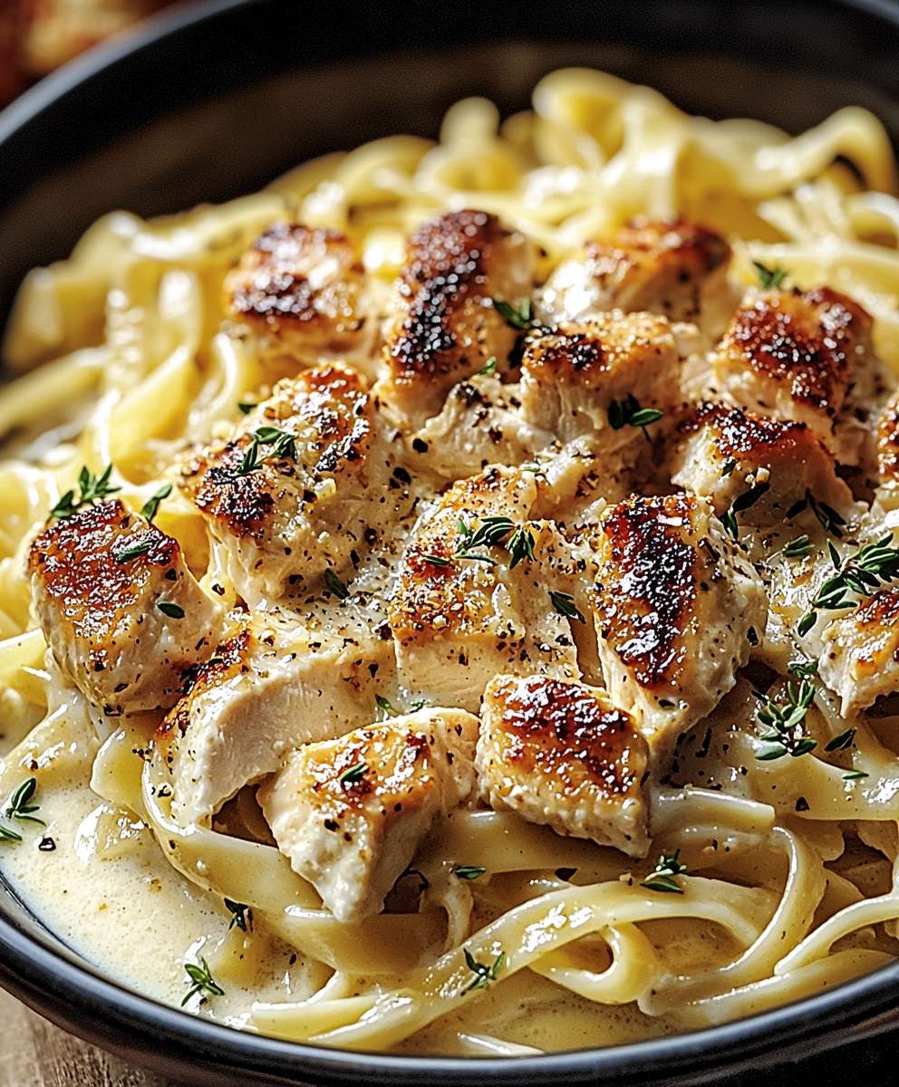 Chicken Fettuccine Alfredo