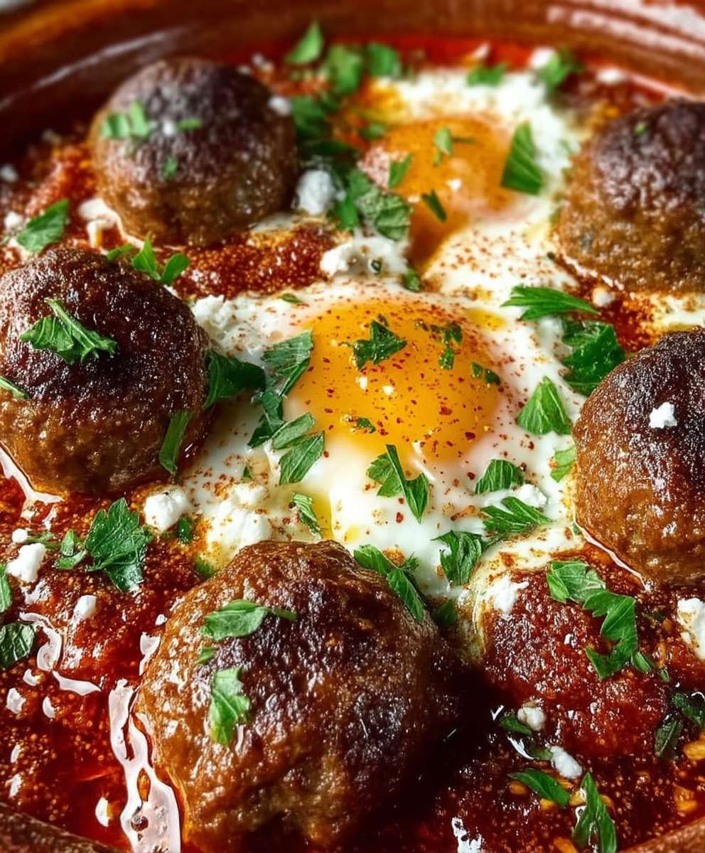 Moroccan Meatballs Tagine