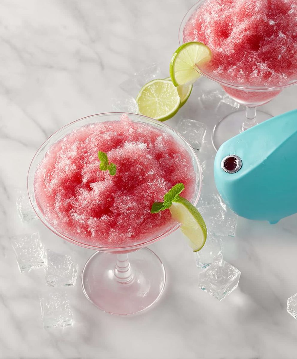 Slush Cosmo cocktail