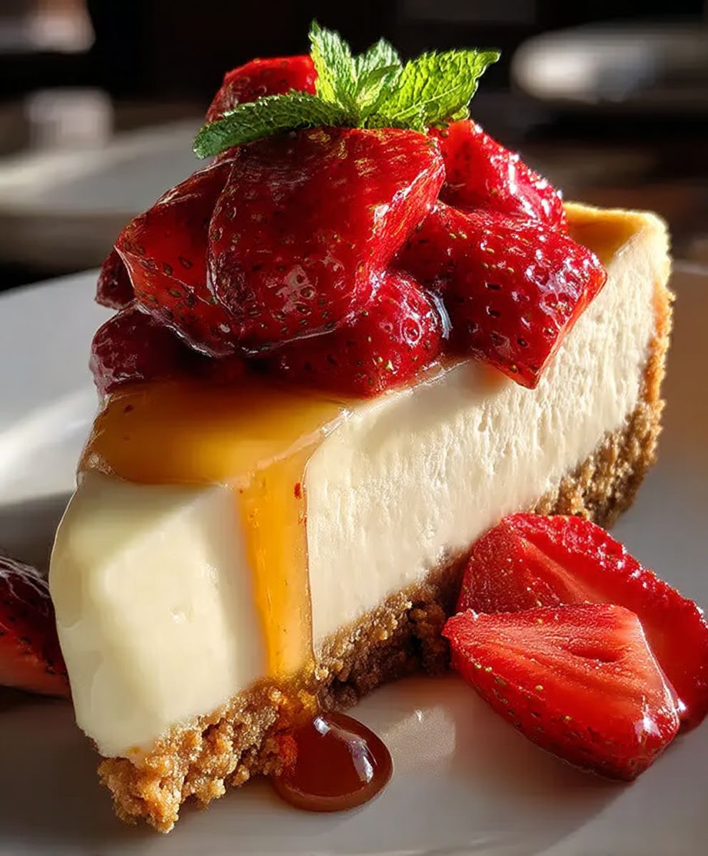 Easy 3 ingredient cheesecake