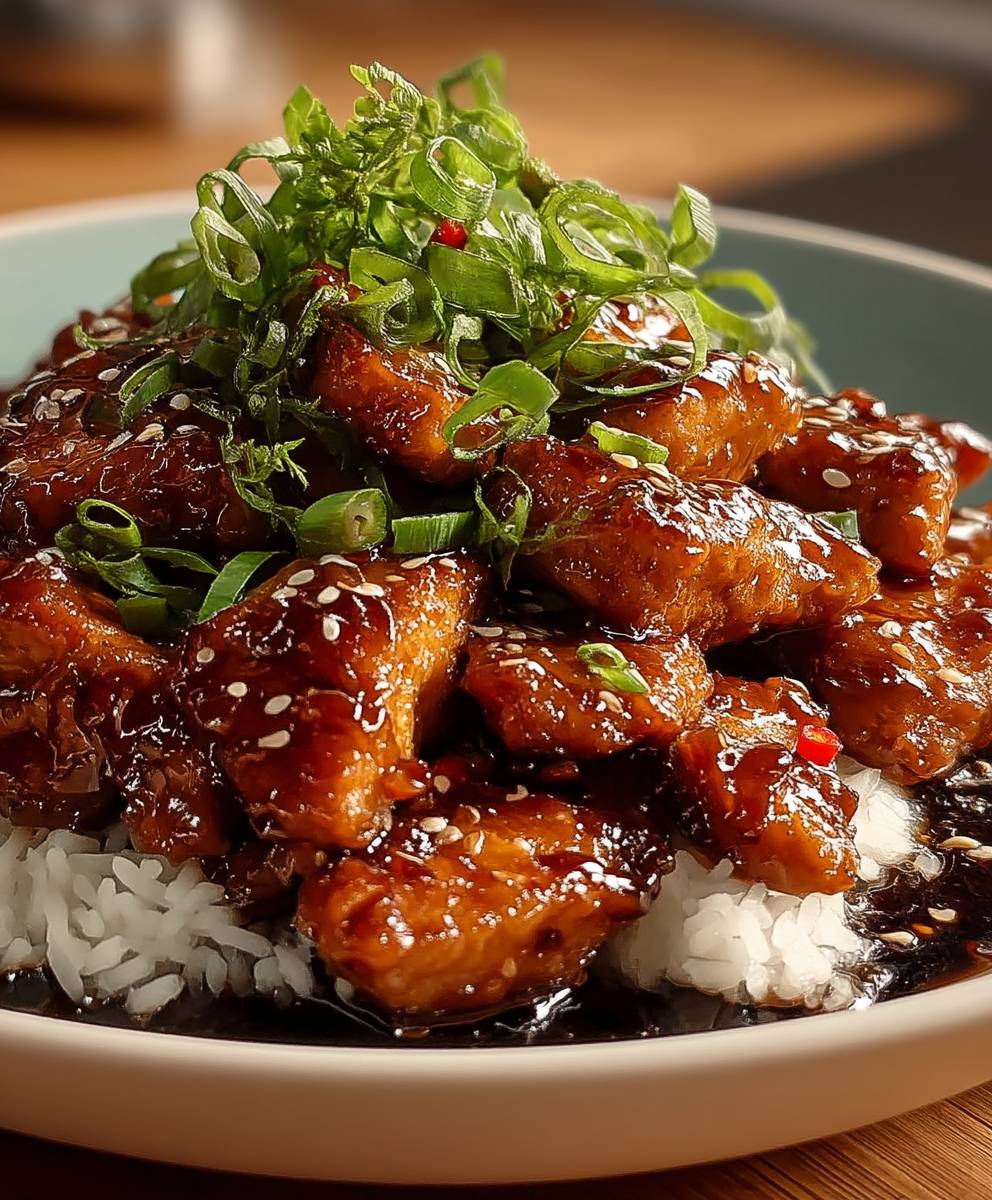 Caramel Ginger Chicken