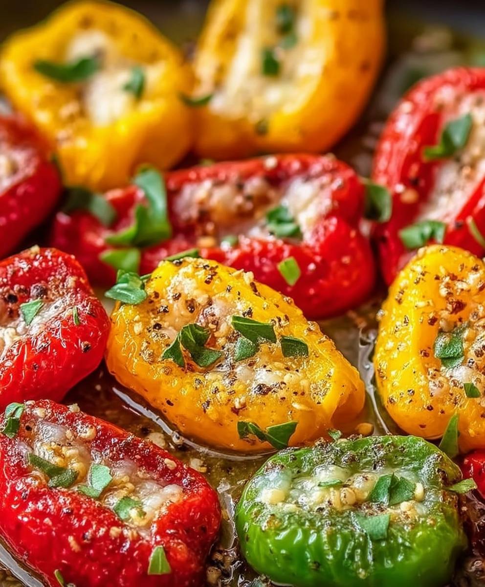 Stuffed mini peppers